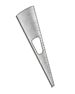 Stamped bottom hopper w/access windo366m - Puncionar Terceir